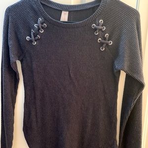 Blue long sleeve shirt Small/XS